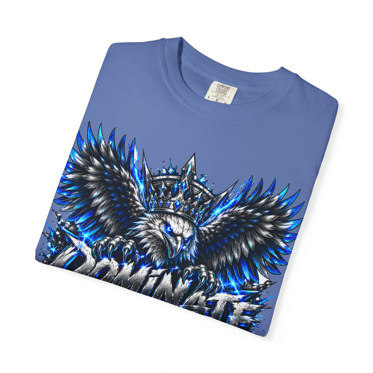 Dominate Eagle Graphic T-Shirt — Bold Crowned Eagle Design