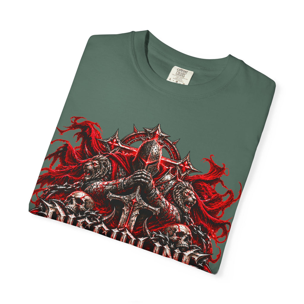 Discipline Metal Tee — Gothic Sword Graphic T-Shirt