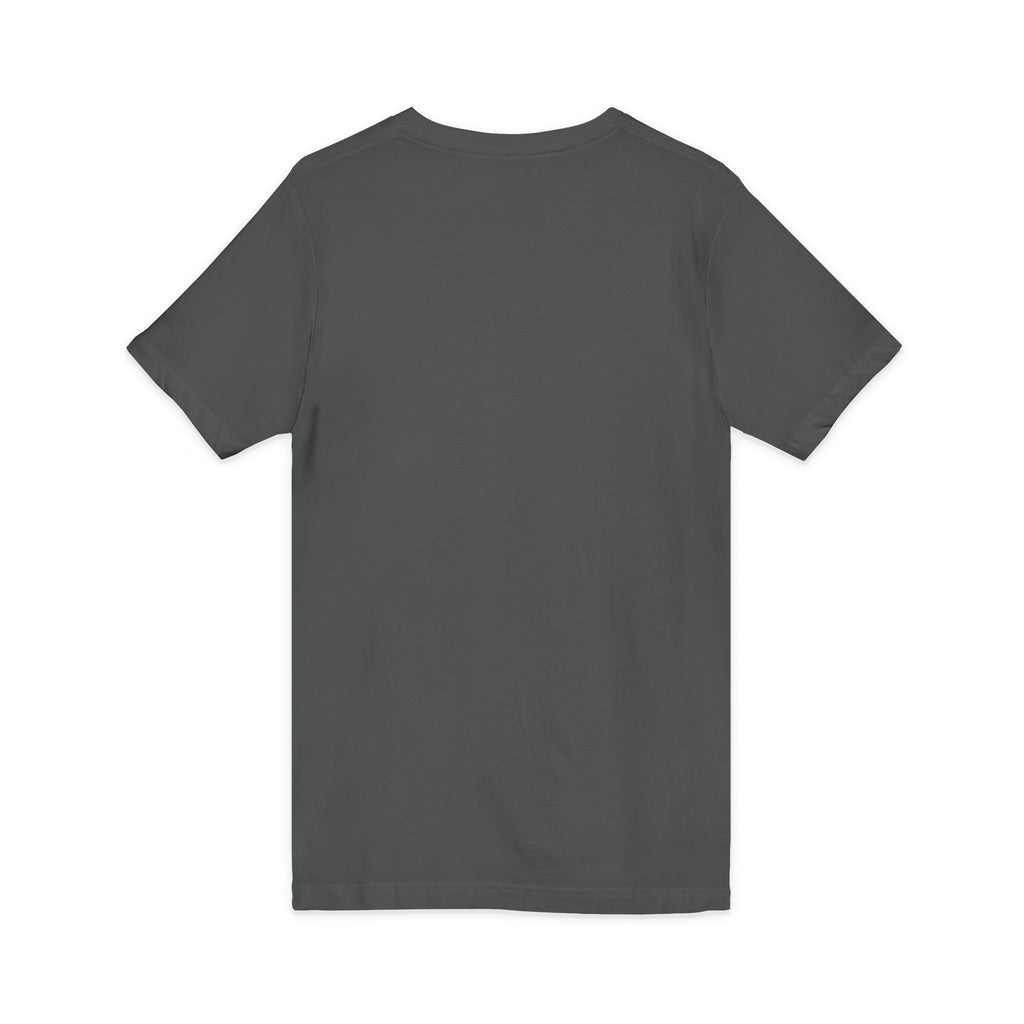 V-Neck Tee — Colorful Brushstroke Quote "To Avoid Criticism Say Nothing, Do Nothing, Be Nothing"