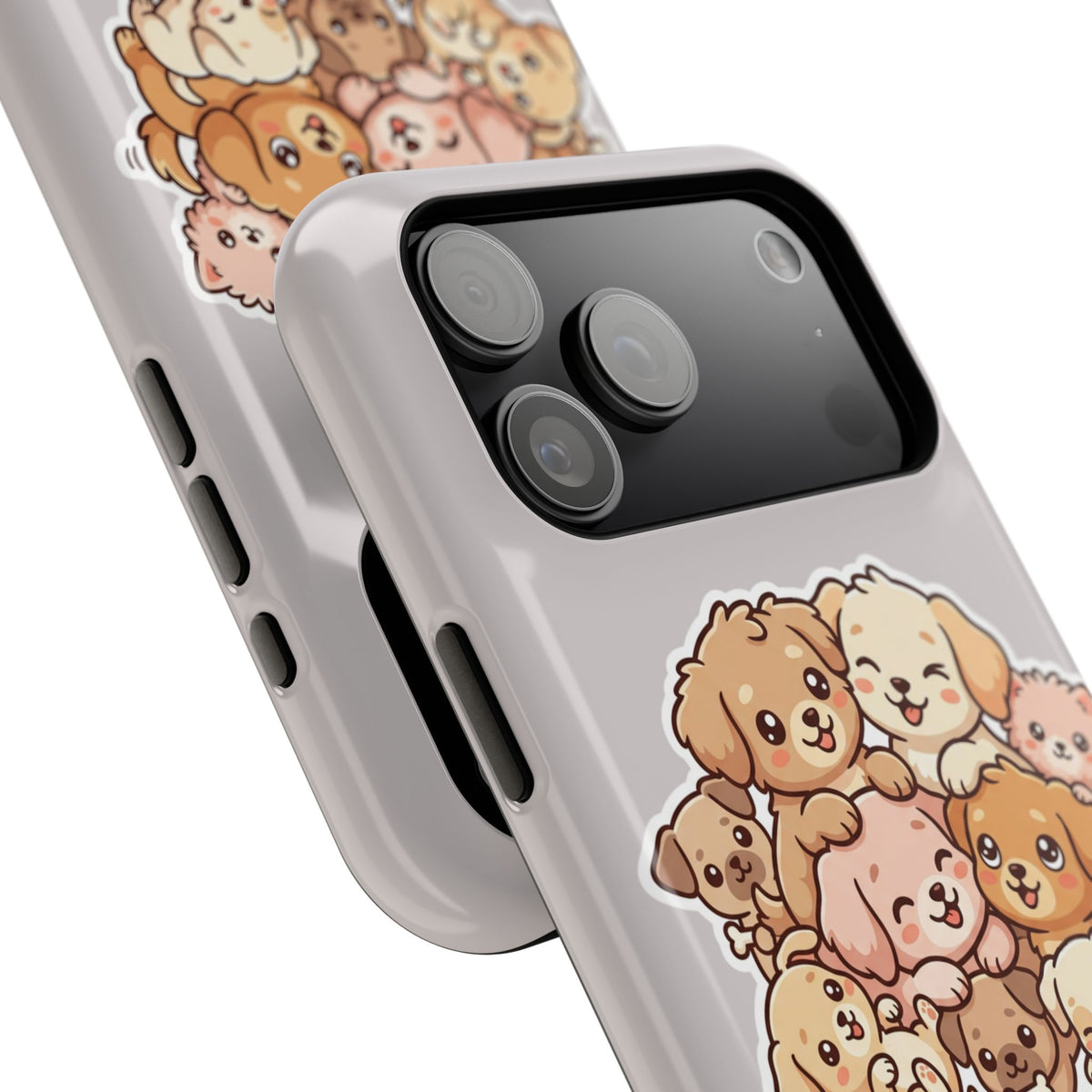 Cute Puppy Pile Magnetic Impact-Resistant Phone Case