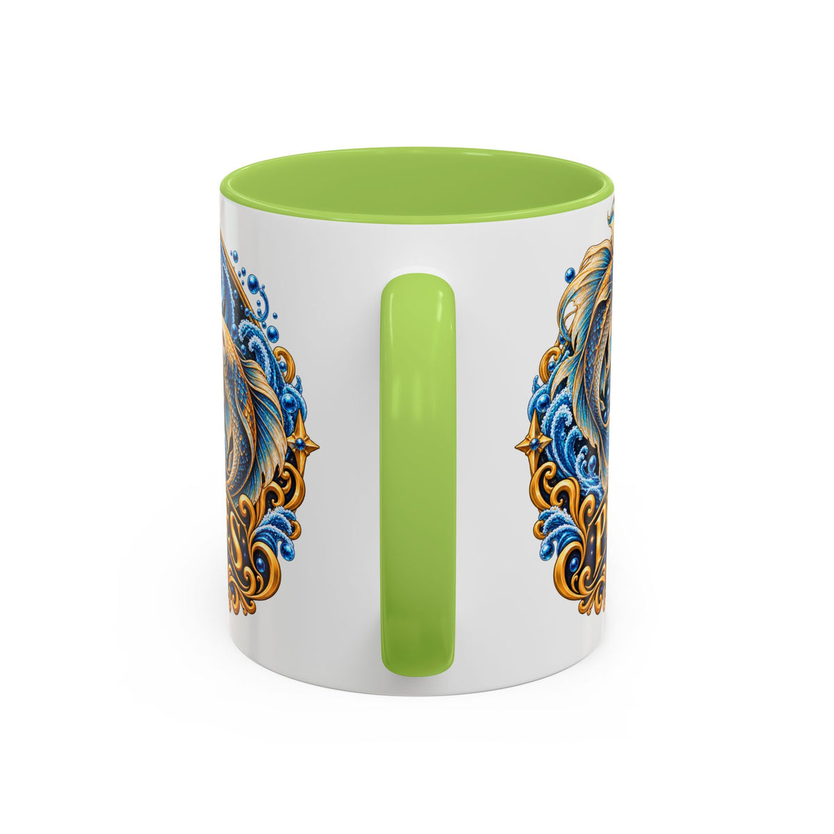 Pisces Zodiac Coffee Mug — Decorative Accent Astrology Mug (11/15oz)
