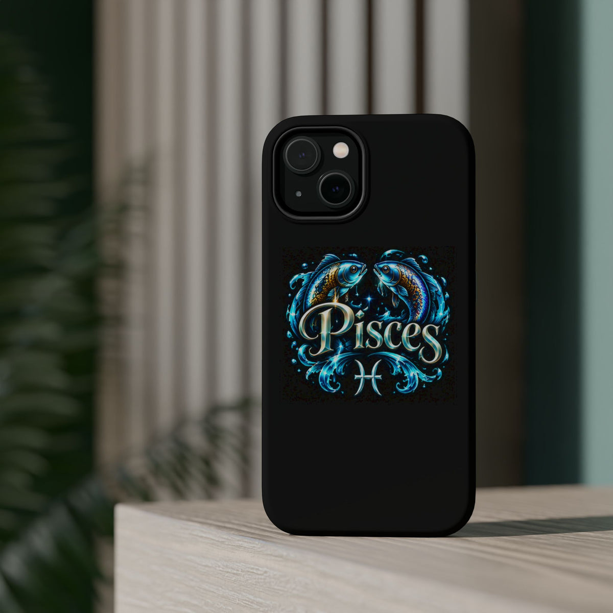 Pisces Magnetic Impact-Resistant Phone Case — Zodiac Fish Astrology Design