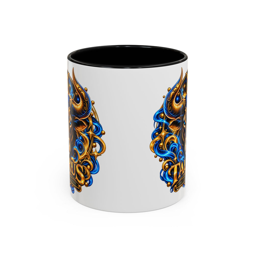 Taurus Coffee Mug — Zodiac Bull Accent Mug (11/15oz)
