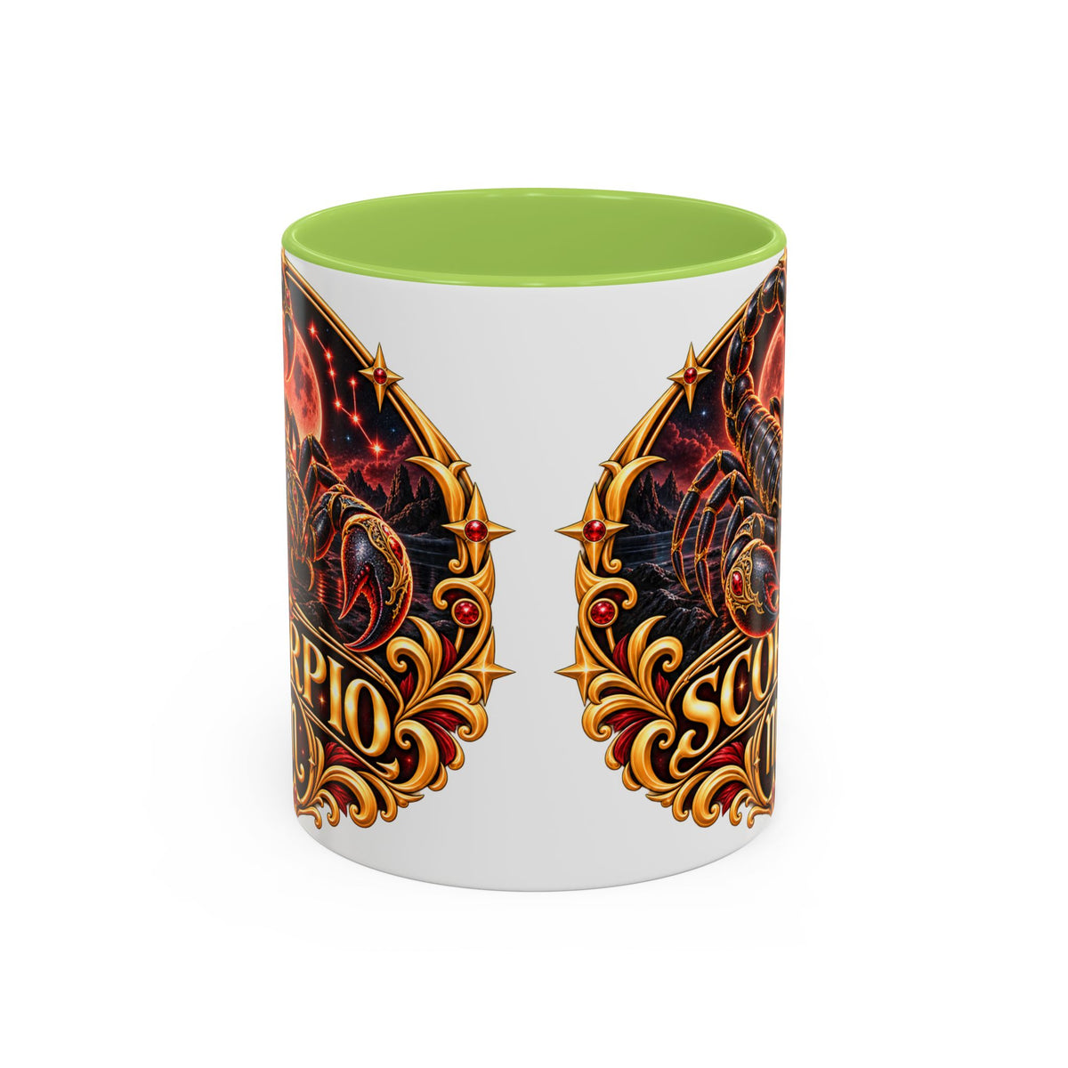 Scorpio Zodiac Coffee Mug — Bold Scorpion Astrology Design (11/15oz)