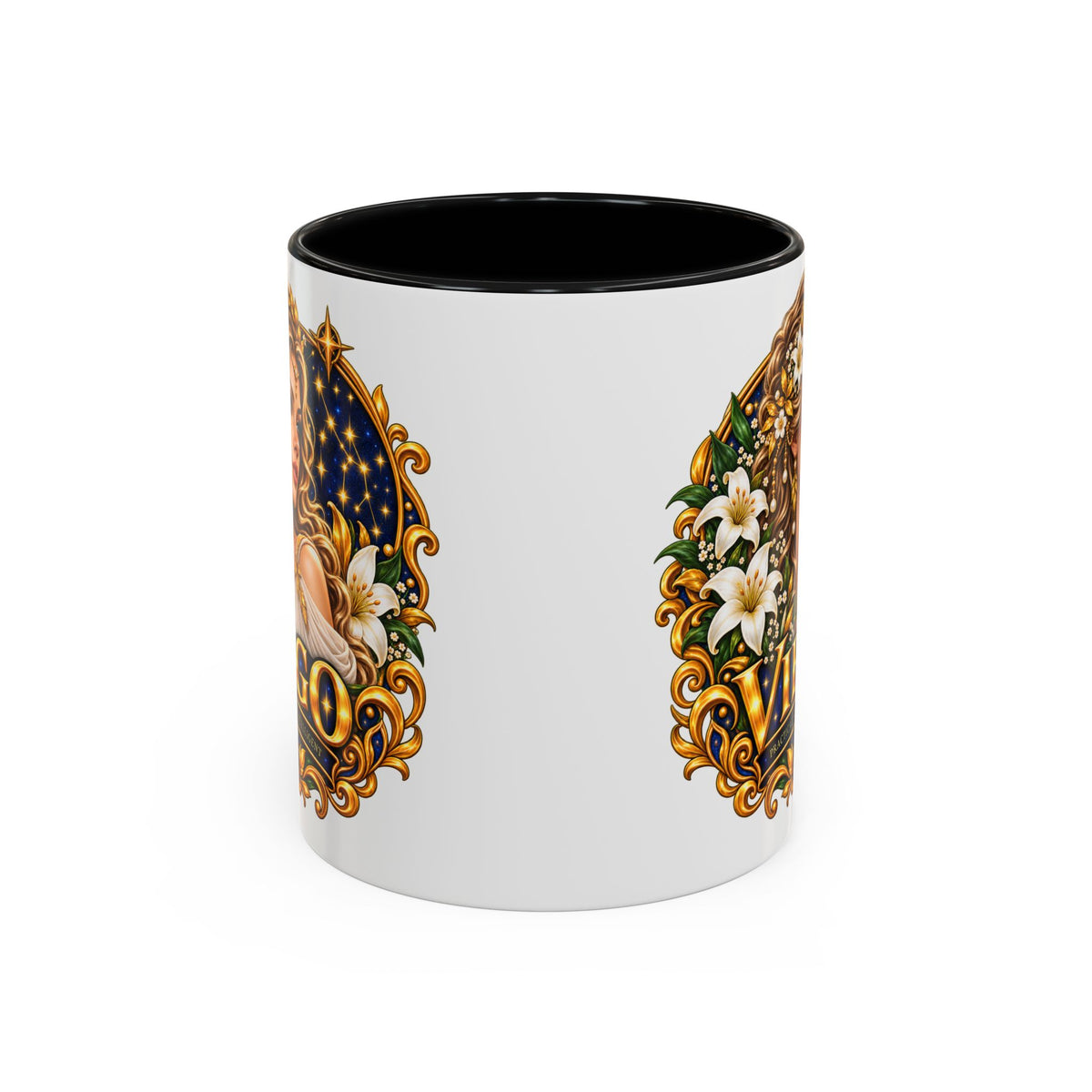 Virgo Zodiac Coffee Mug — Astrology Gift Mug (11/15oz)