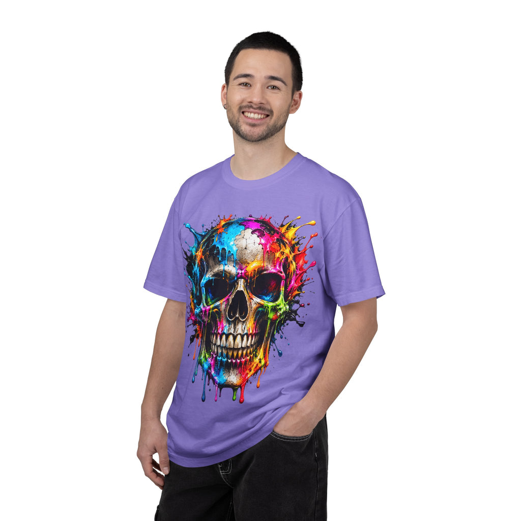 Color Splash Skull T-Shirt
