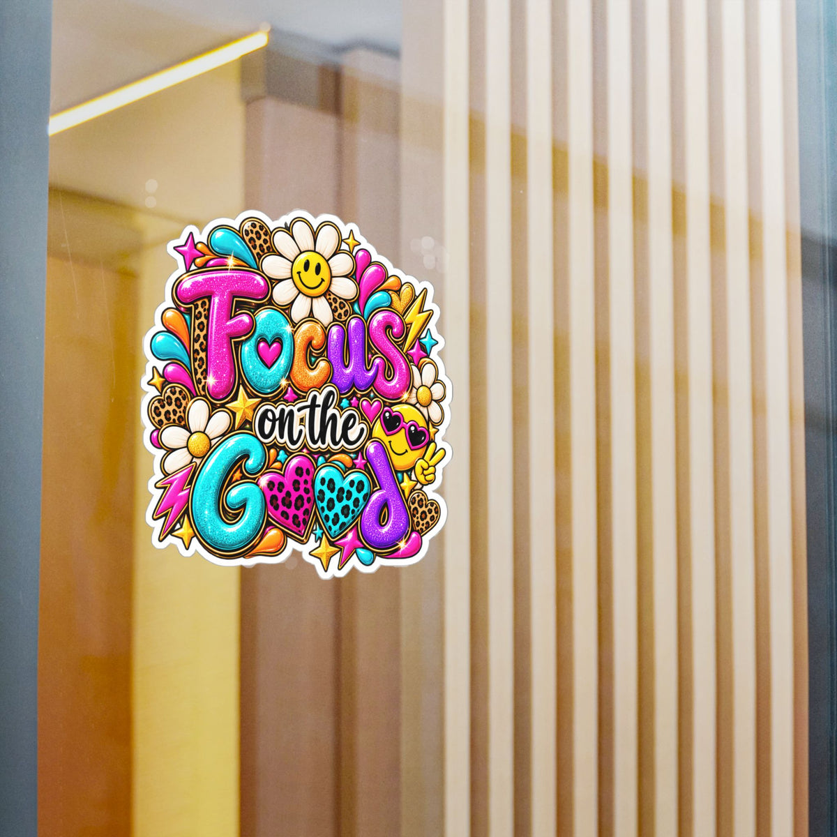 Focus On The Good Vinyl Decals