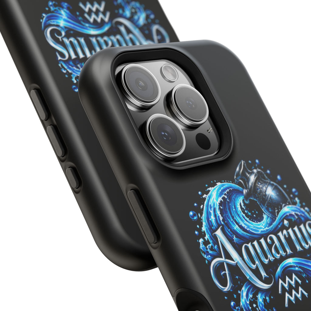 Aquarius Zodiac Magnetic Impact-Resistant Phone Case