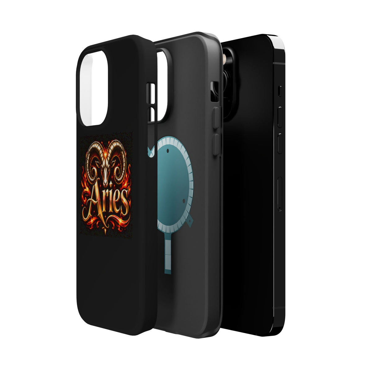 Aries Zodiac Magnetic Impact-Resistant Phone Case
