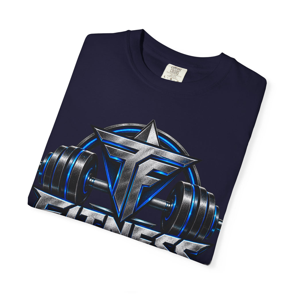 Fitness Lifestyle T-Shirt — Barbell Logo Gym Tee
