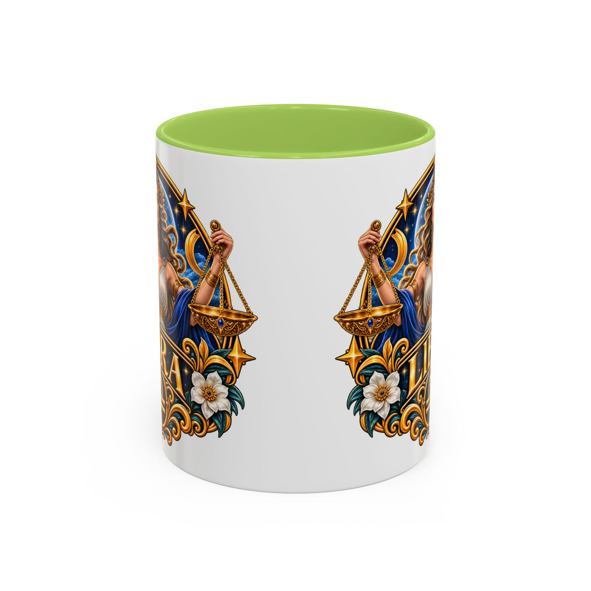 Libra Zodiac Coffee Mug – Elegant Horoscope Astrology Gift (11/15oz)