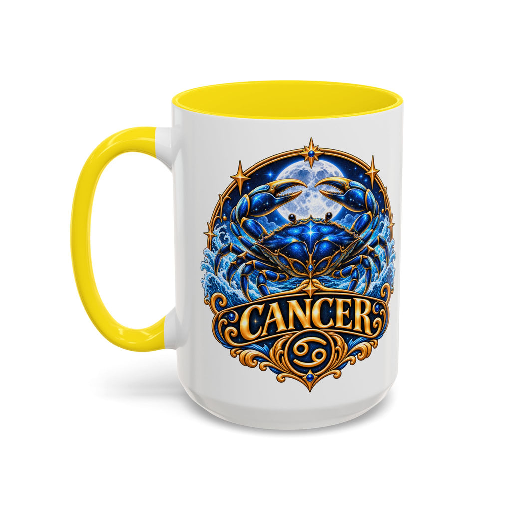 Cancer Zodiac Coffee Mug — Astrology Crab Horoscope Gift (11/15 oz)