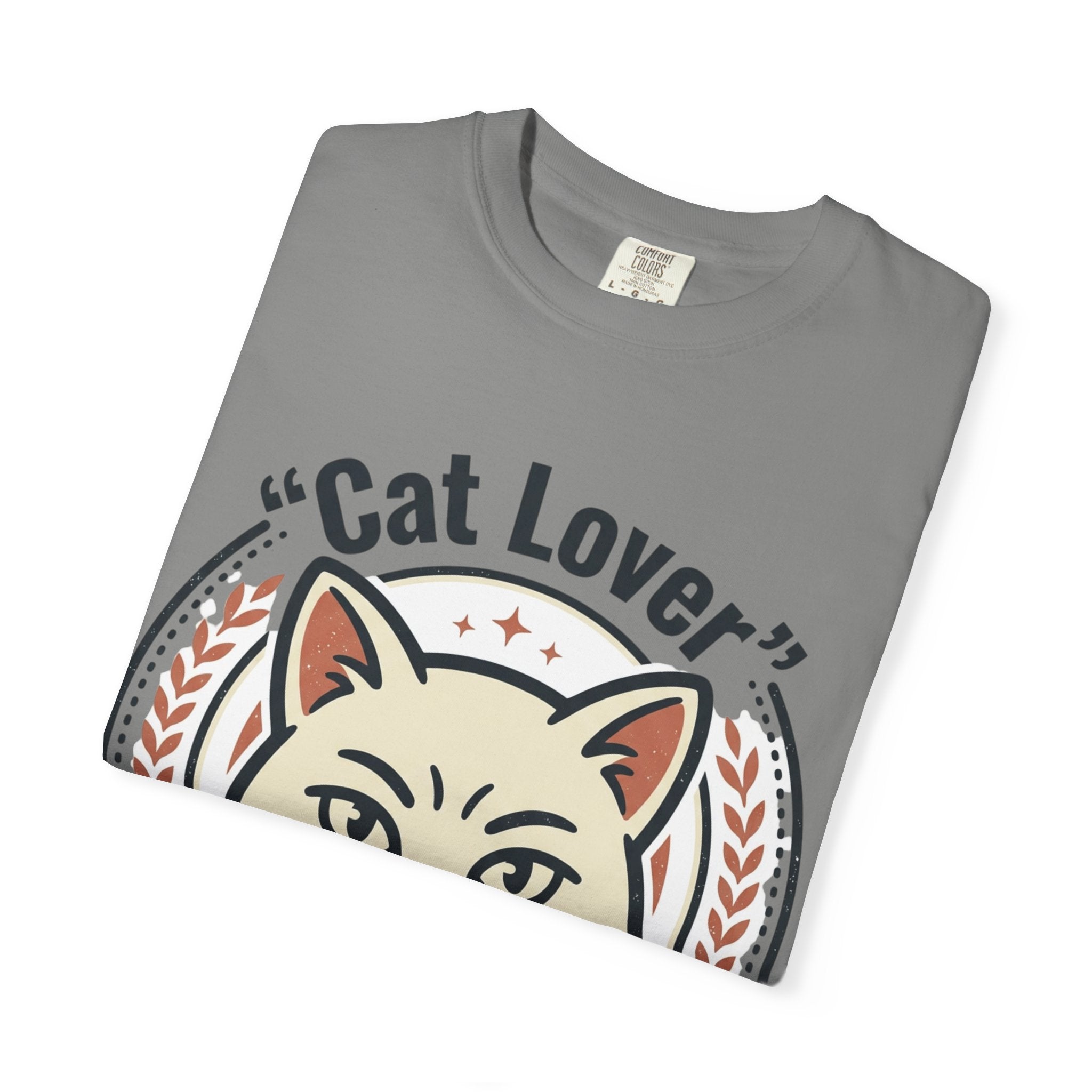 Cat Lover T-Shirt — "Proud & Purry" Retro Cat Graphic Tee