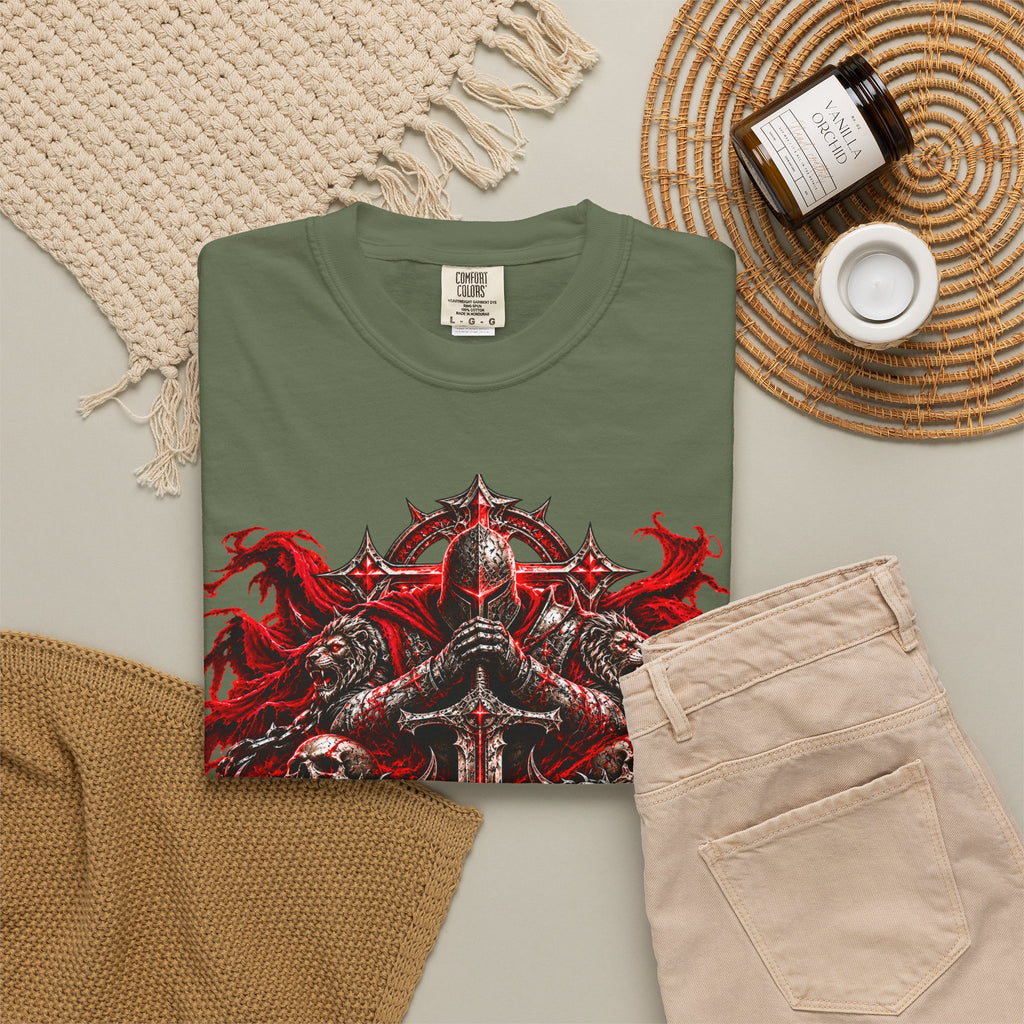 Discipline Metal Tee — Gothic Sword Graphic T-Shirt