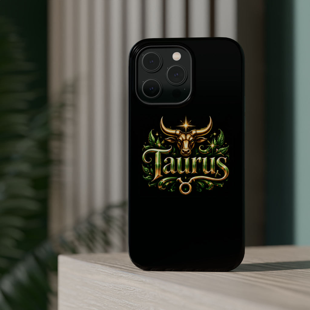 Taurus Zodiac Magnetic Phone Case — Impact‑Resistant Astrological Design