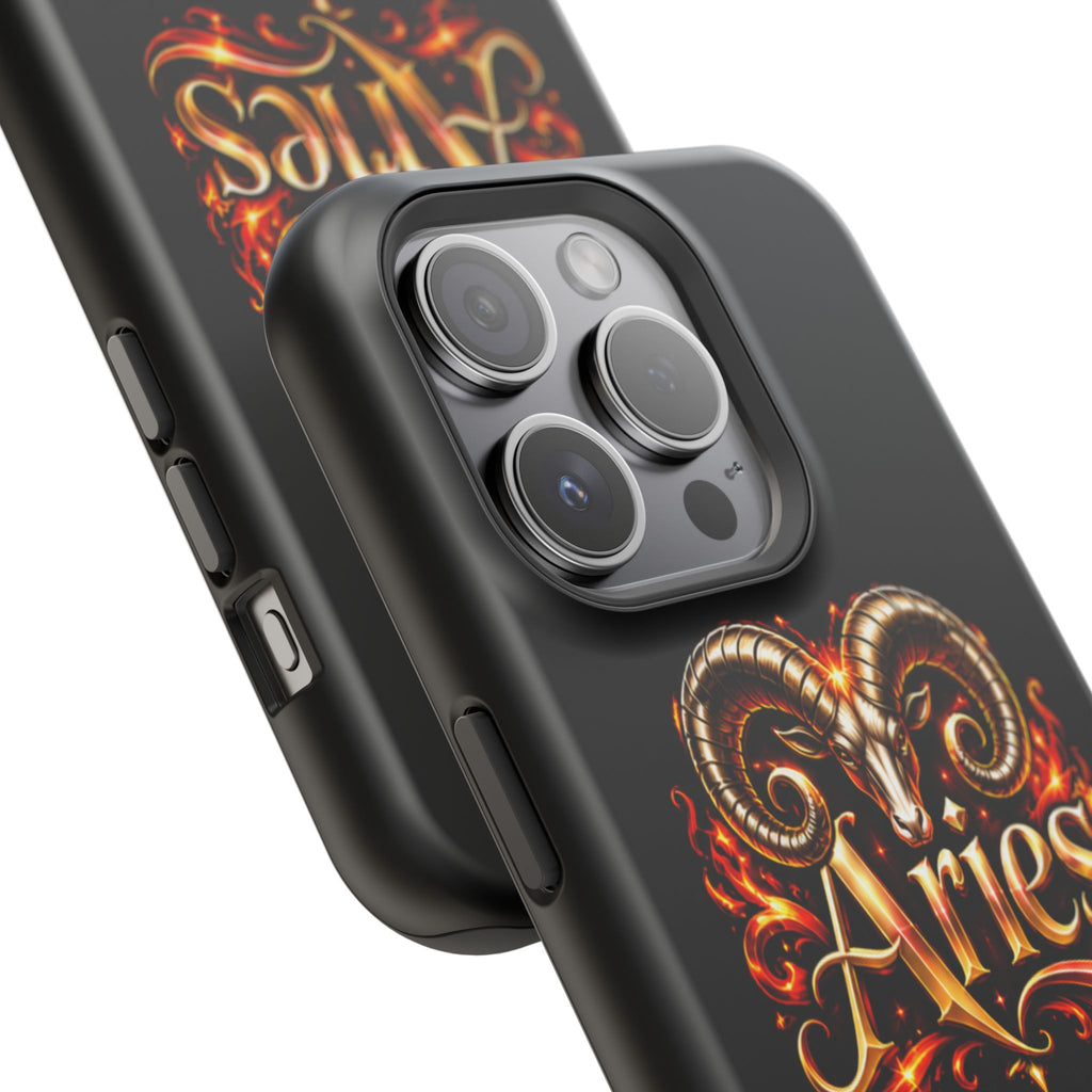 Aries Zodiac Magnetic Impact-Resistant Phone Case