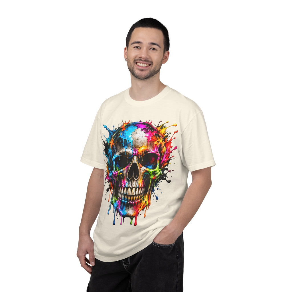Color Splash Skull T-Shirt