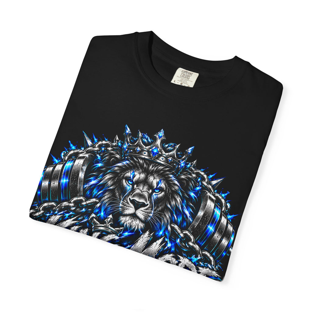 Lion Kingmode Graphic Tee — Gaming Headset Lion Design