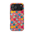 Colorful Polka Dot Magnetic Phone Case — Impact-Resistant, Vibrant Retro Dots