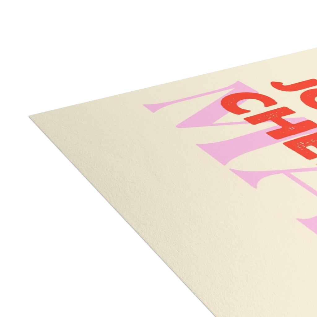Christmas Peace Love Cheer Postcard Bundles (envelopes included)