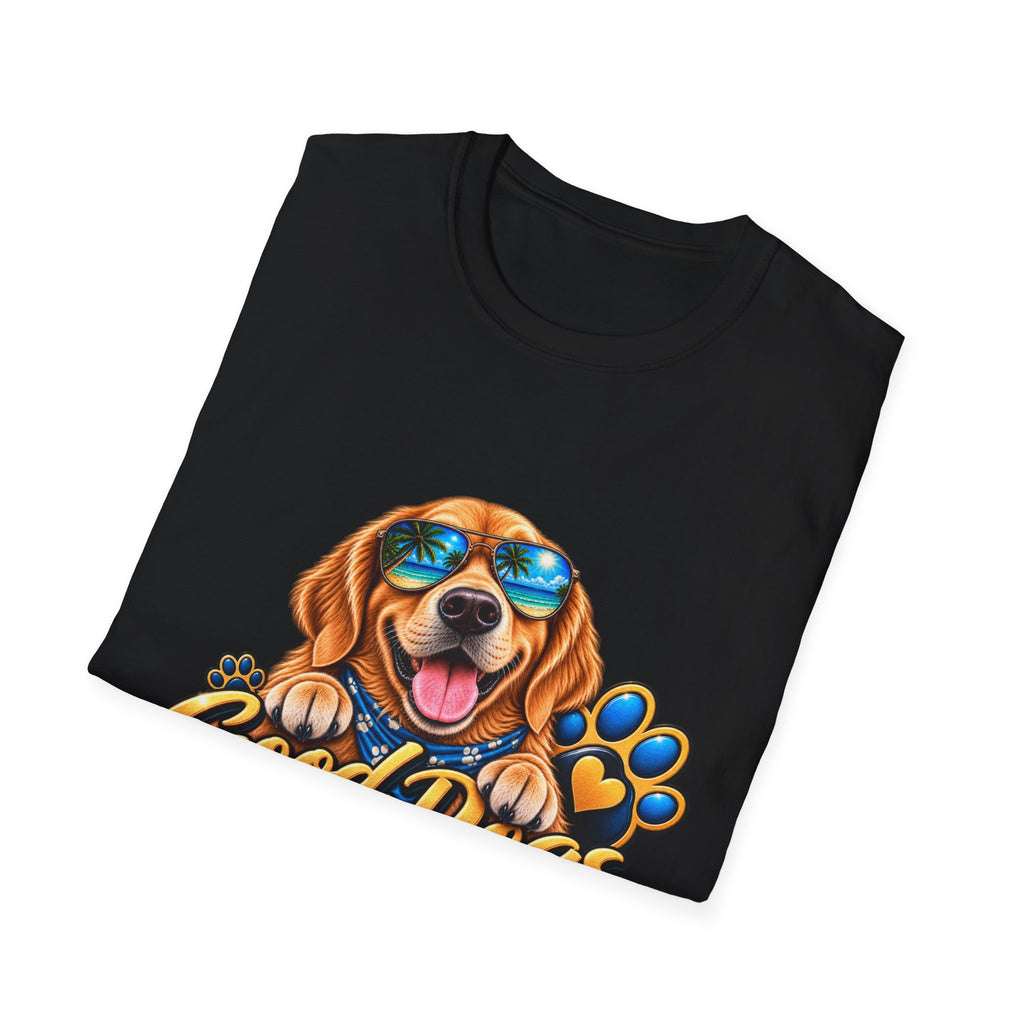 Good Dogs Make Life Better T-Shirt — Cute Golden Retriever Graphic Tee