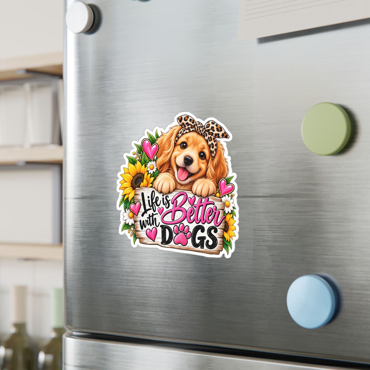 Life Is Better With Dogs Vinyl Decals