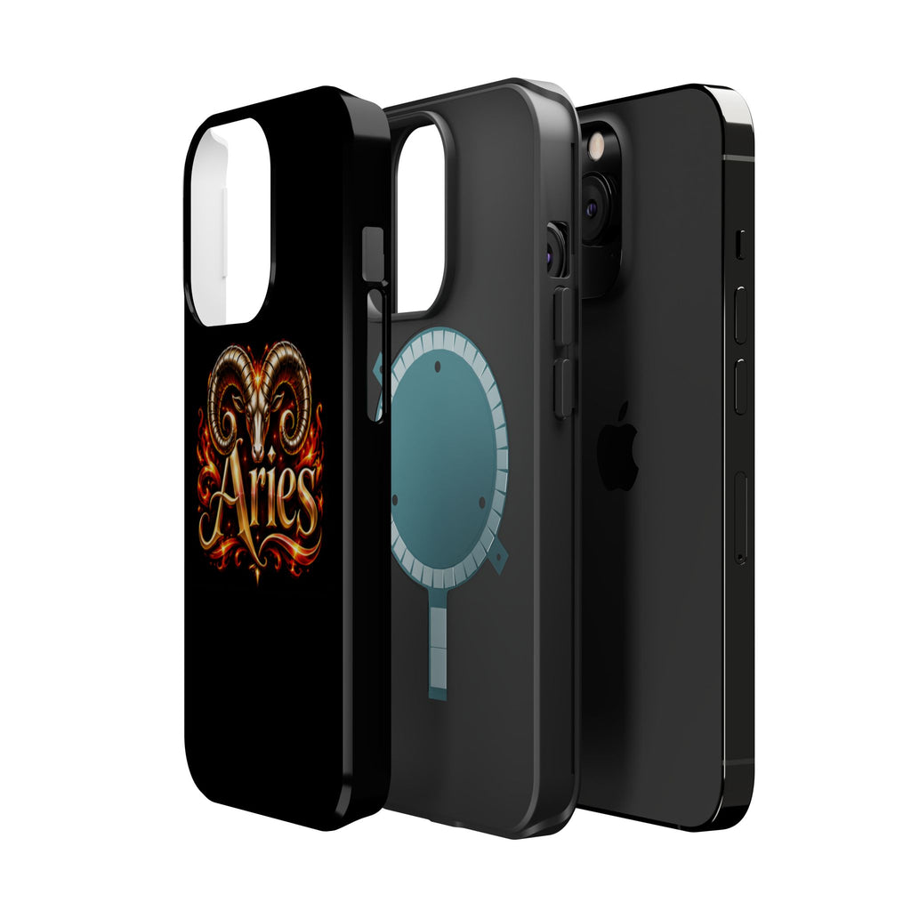 Aries Zodiac Magnetic Impact-Resistant Phone Case