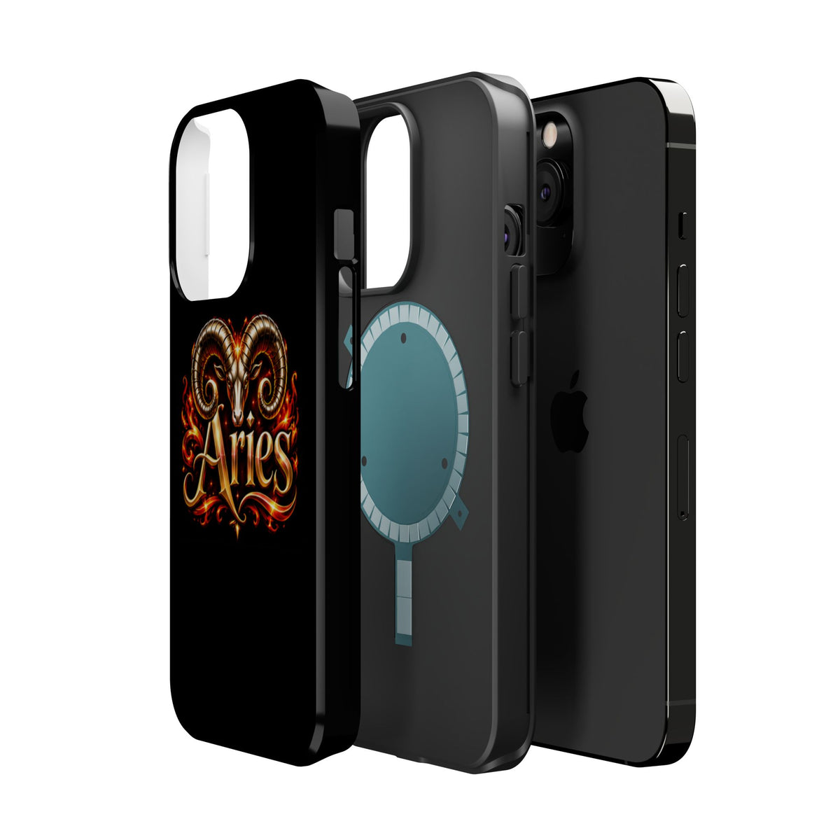 Aries Zodiac Magnetic Impact-Resistant Phone Case