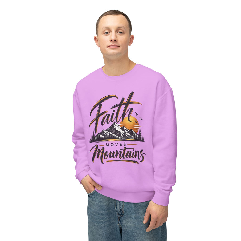Faith Moves Mountains Crewneck Sweatshirt