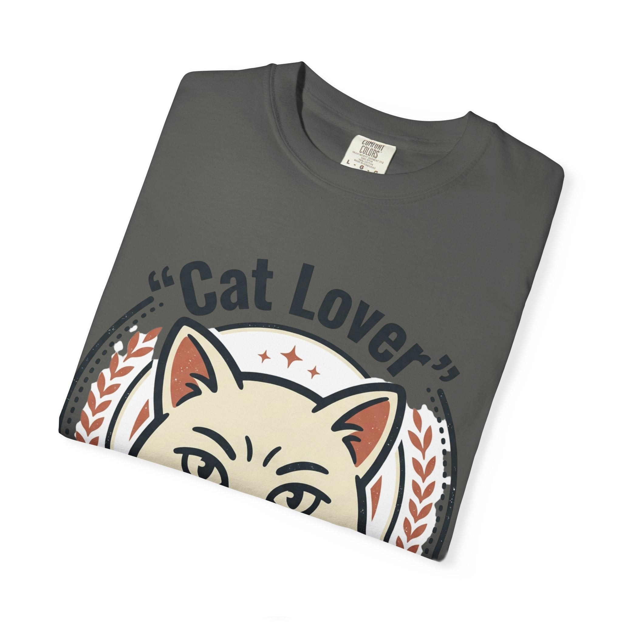 Cat Lover T-Shirt — "Proud & Purry" Retro Cat Graphic Tee