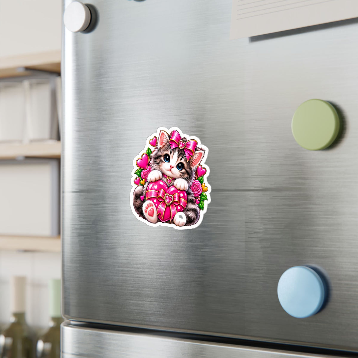 Cute Kitten Vinyl Decal