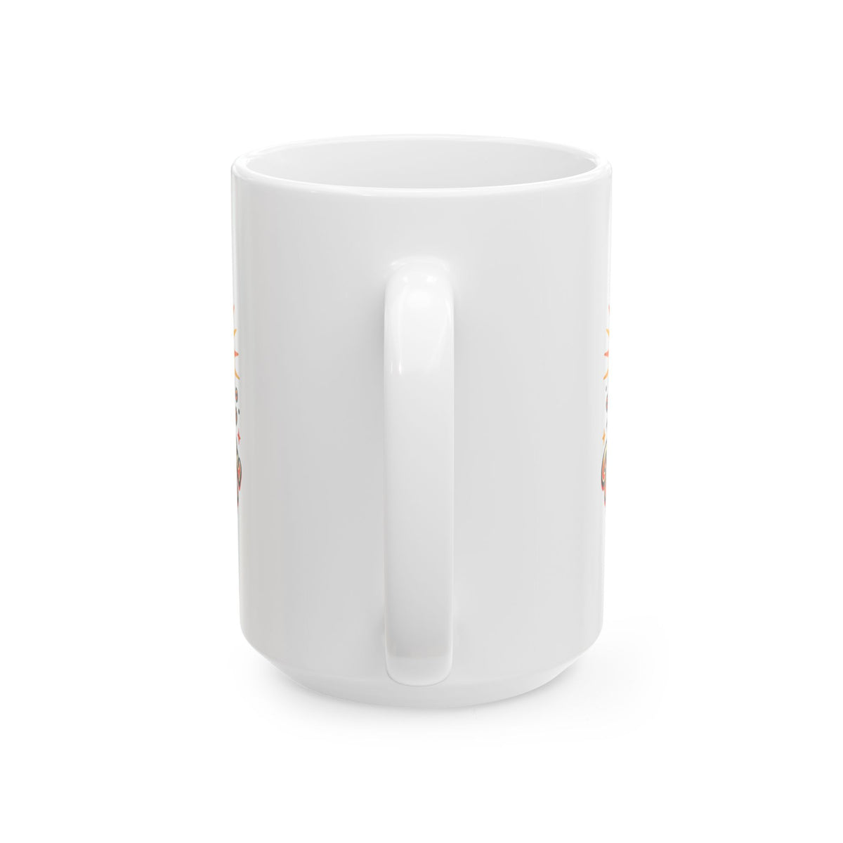 Coffee Mug - Retro 'Coffee 4 Life' Ceramic Mug, 11oz & 15oz