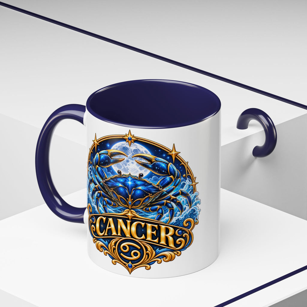 Cancer Zodiac Coffee Mug — Astrology Crab Horoscope Gift (11/15 oz)