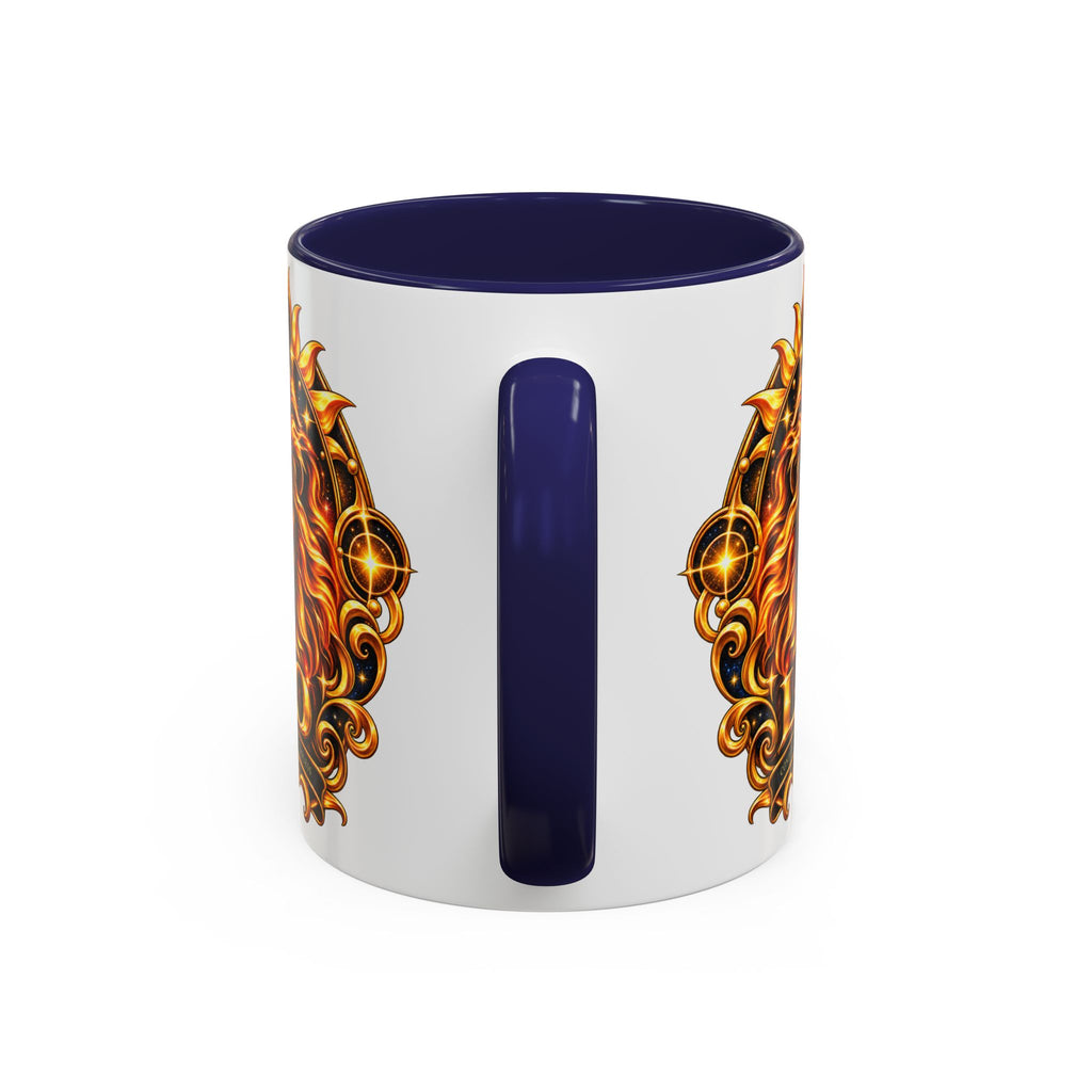 Leo Zodiac Lion Coffee Mug — Astrological Birthday Gift (11/15oz)