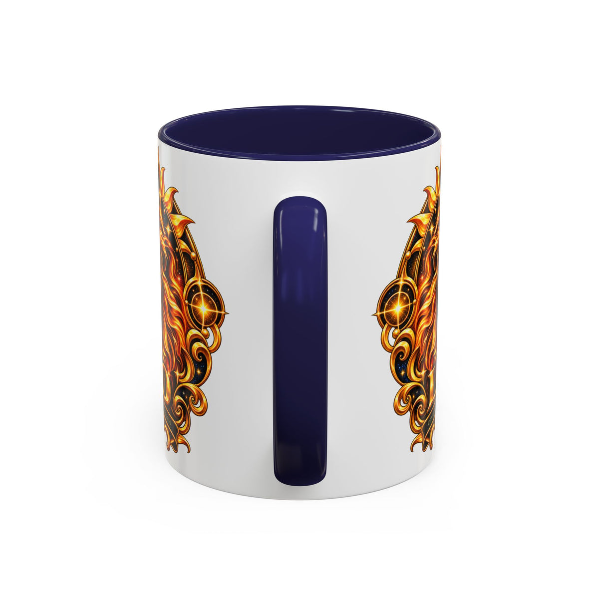 Leo Zodiac Lion Coffee Mug — Astrological Birthday Gift (11/15oz)