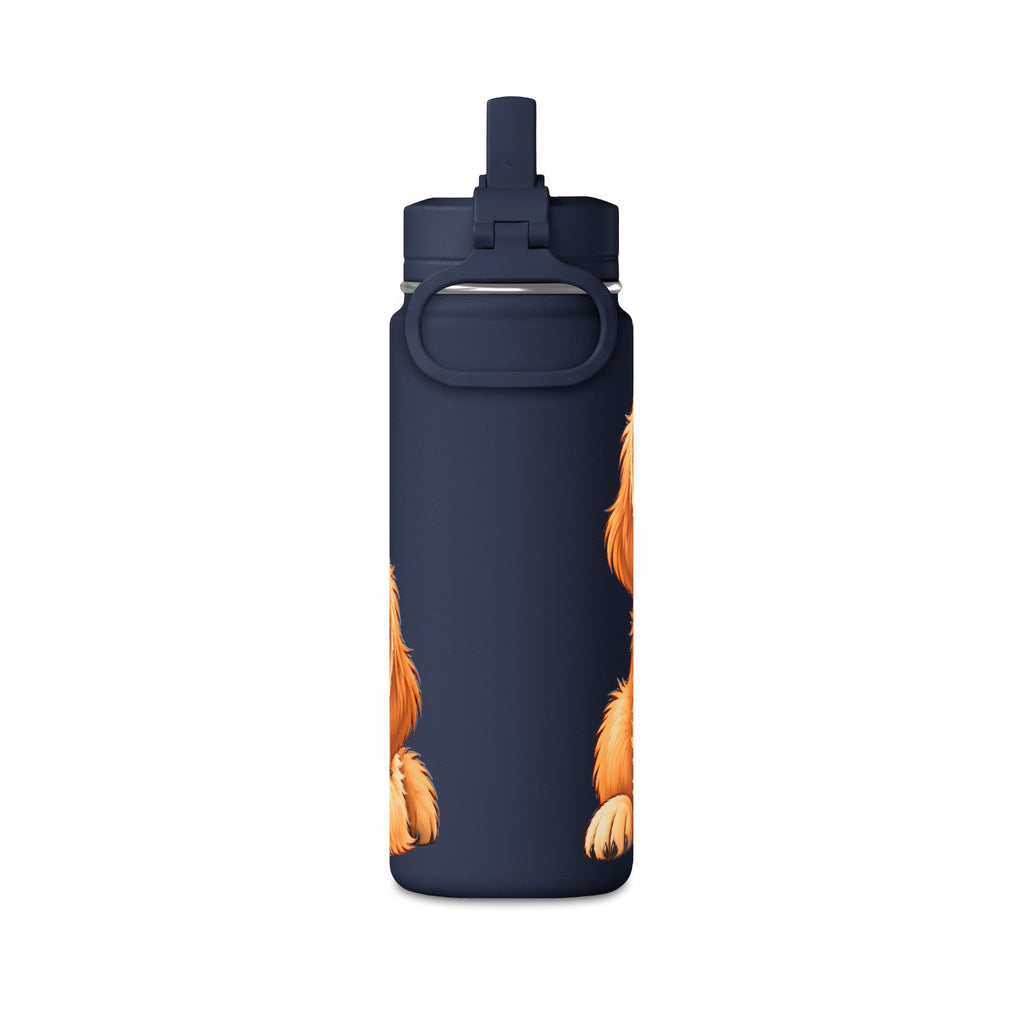 Golden Retriever Puppies Mini Water Bottle