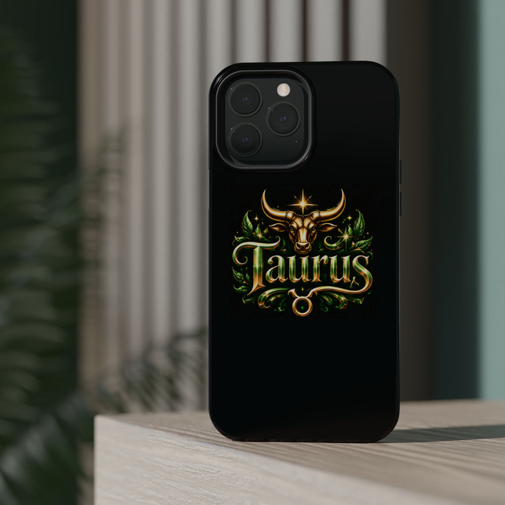 Taurus Zodiac Magnetic Phone Case — Impact‑Resistant Astrological Design