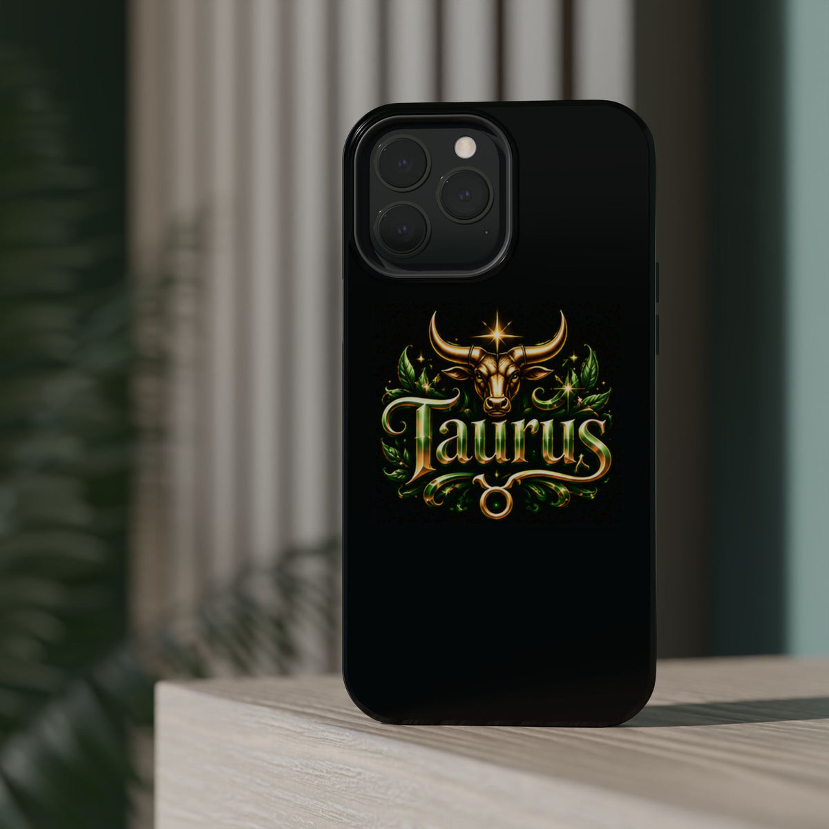 Taurus Zodiac Magnetic Phone Case — Impact‑Resistant Astrological Design