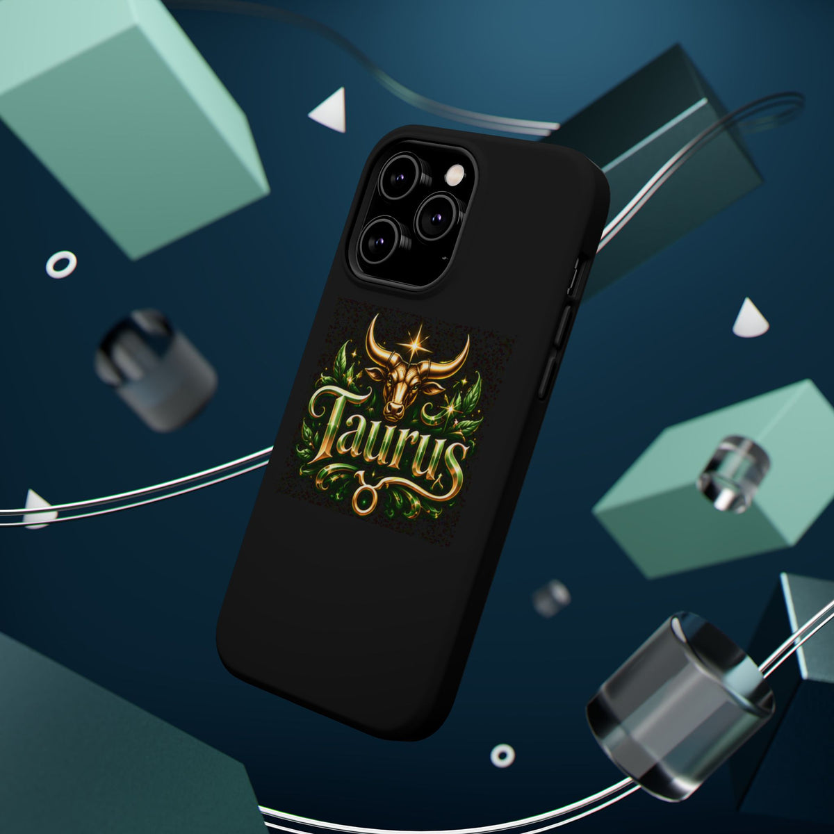 Taurus Zodiac Magnetic Phone Case — Impact‑Resistant Astrological Design