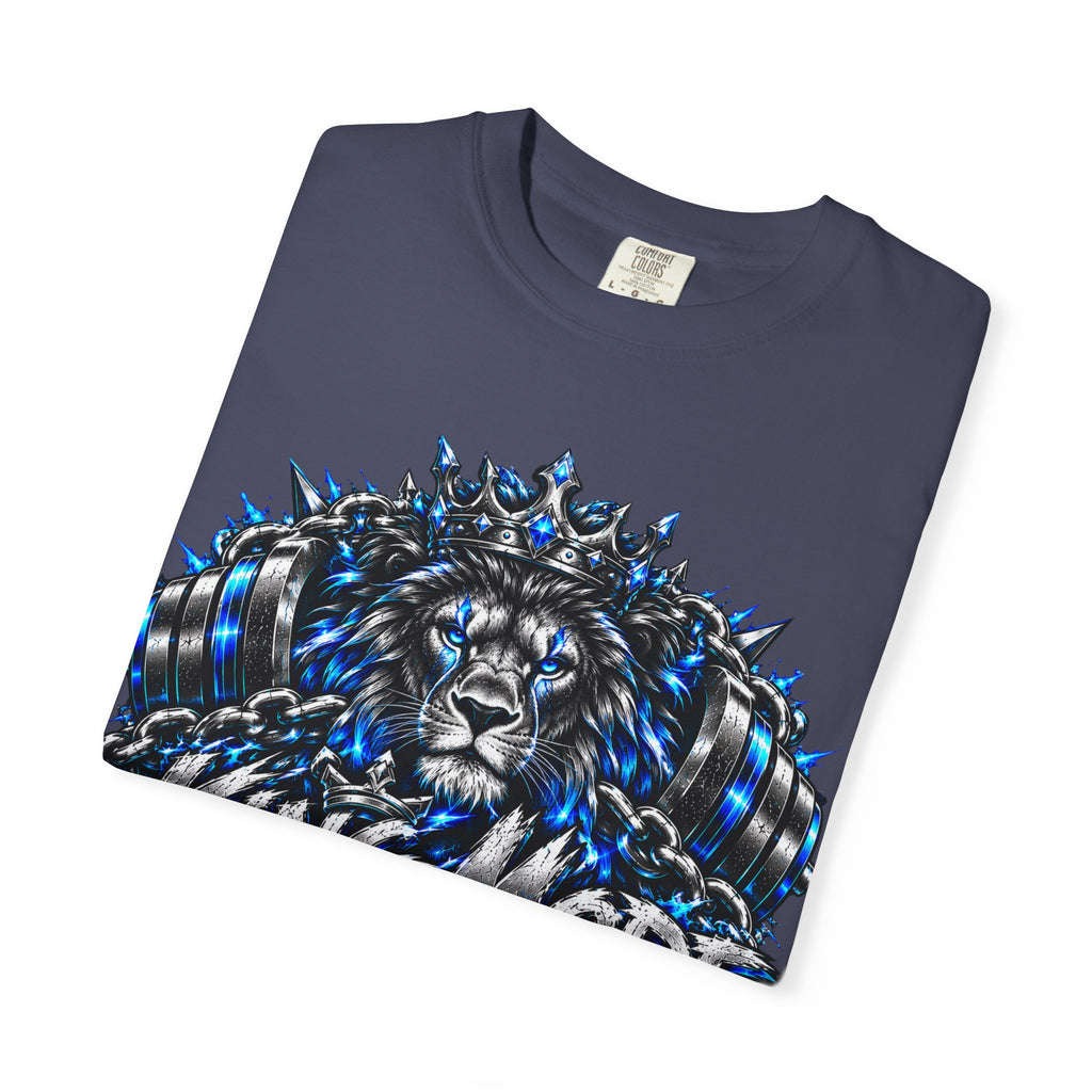 Lion Kingmode Graphic Tee — Gaming Headset Lion Design