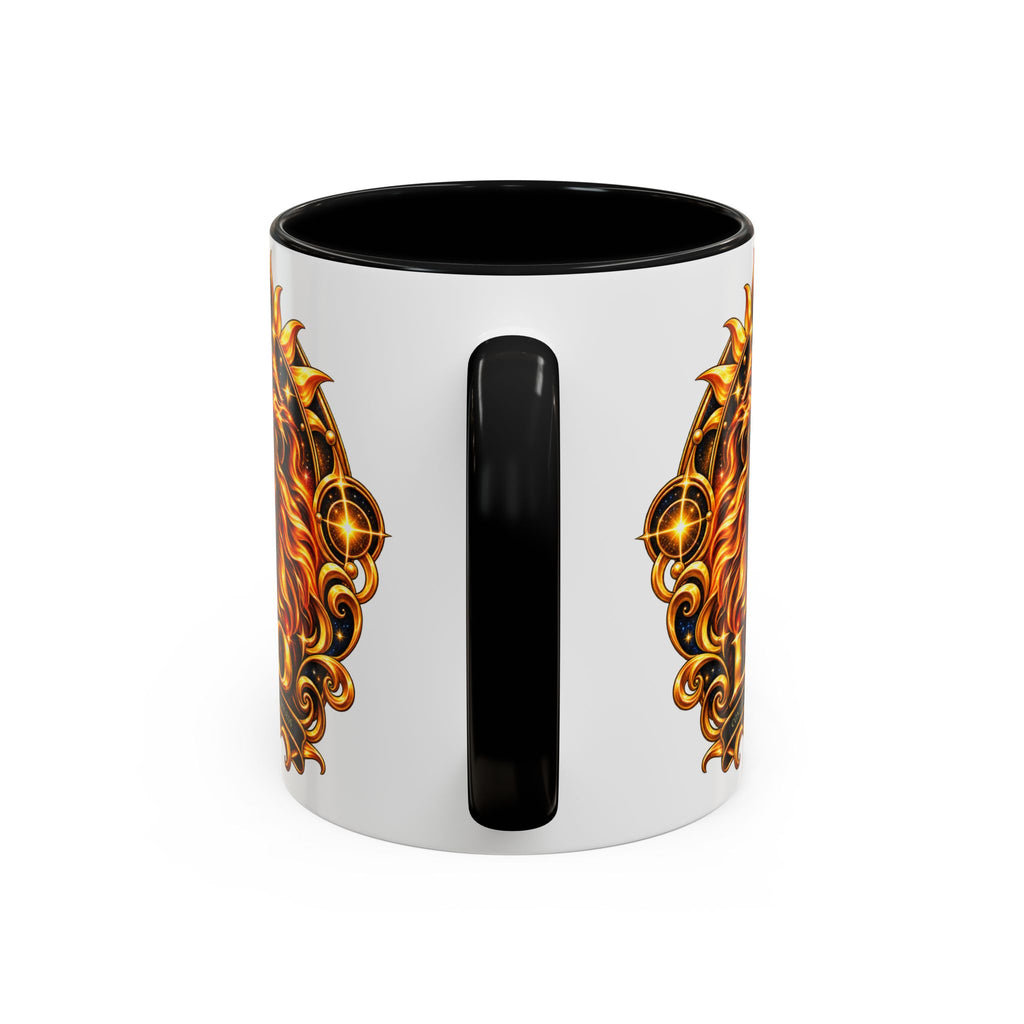 Leo Zodiac Lion Coffee Mug — Astrological Birthday Gift (11/15oz)