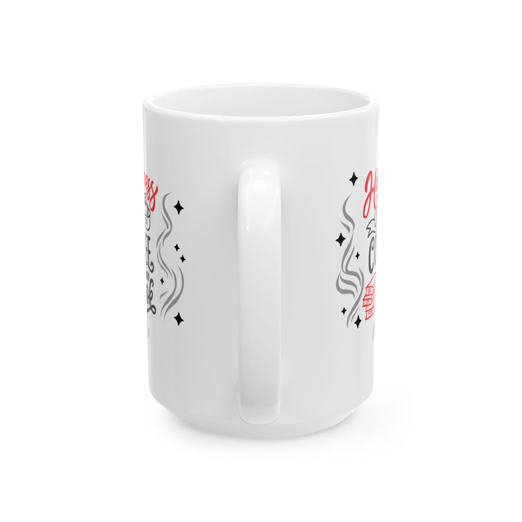 Ceramic Mug — "Happiness Cute Confetti Coffee Mug (11oz/15oz)