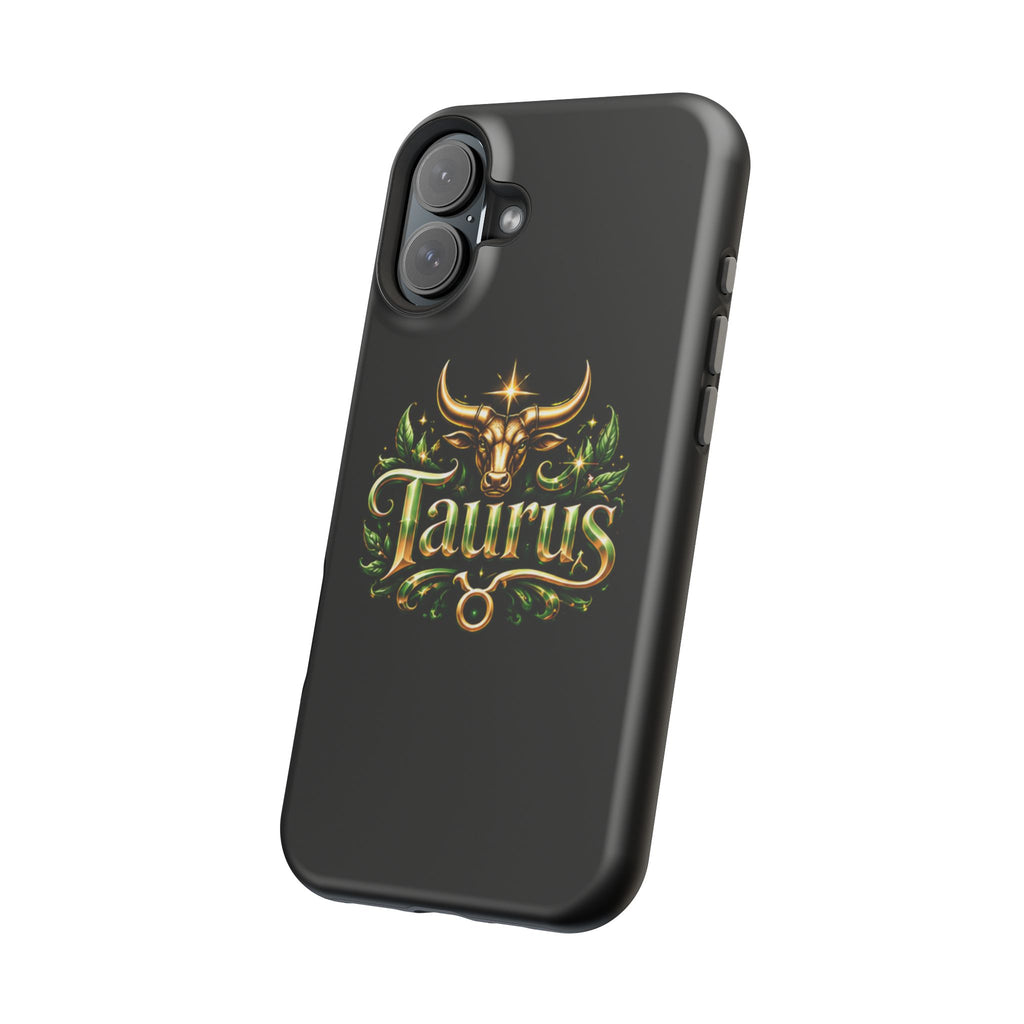 Taurus Zodiac Magnetic Phone Case — Impact‑Resistant Astrological Design