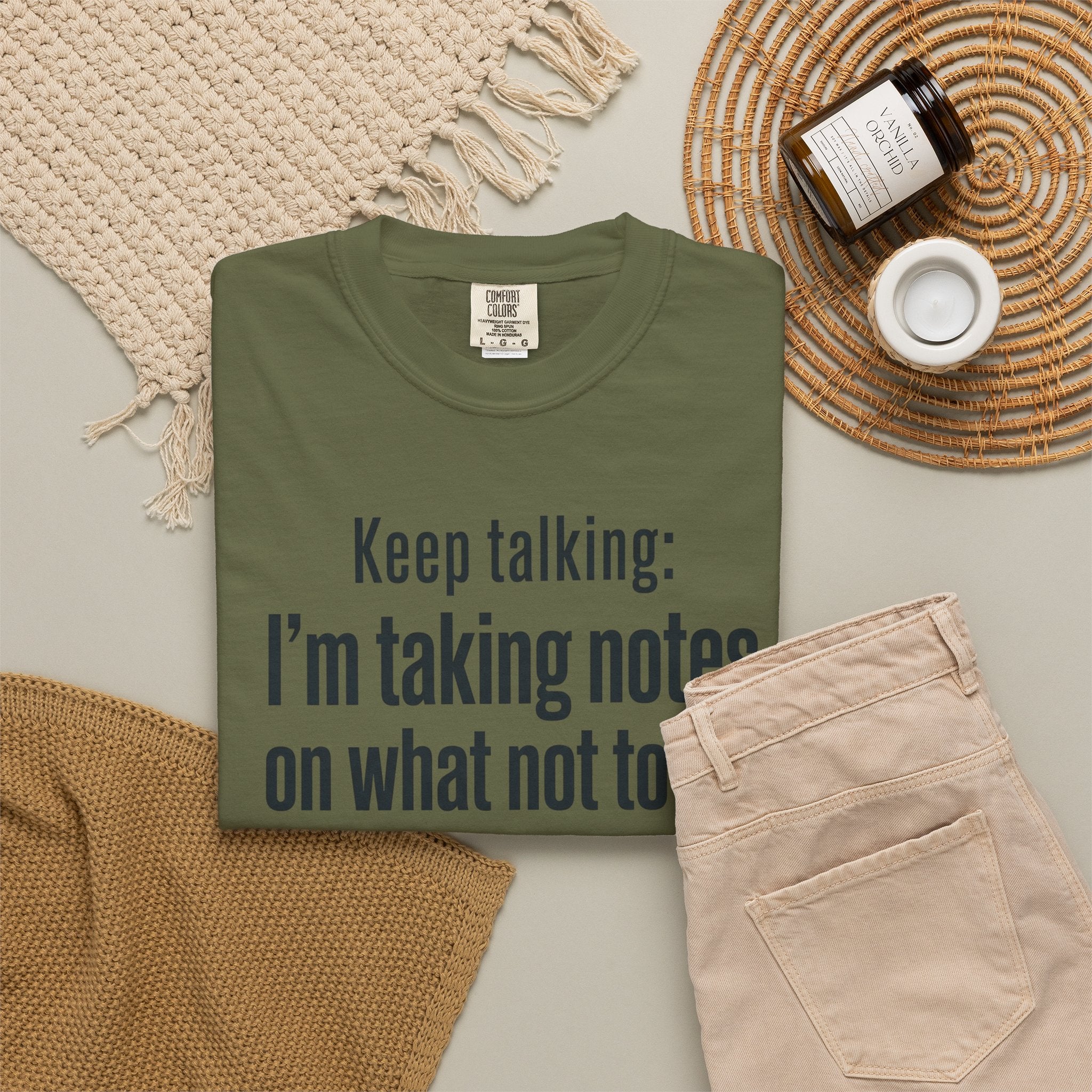 Taking Notes on What Not to Do T-Shirt