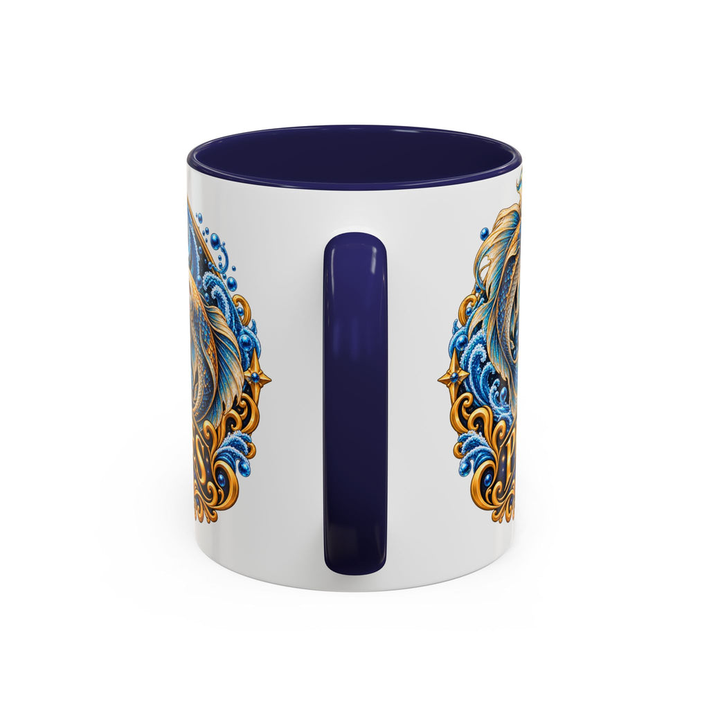 Pisces Zodiac Coffee Mug — Decorative Accent Astrology Mug (11/15oz)