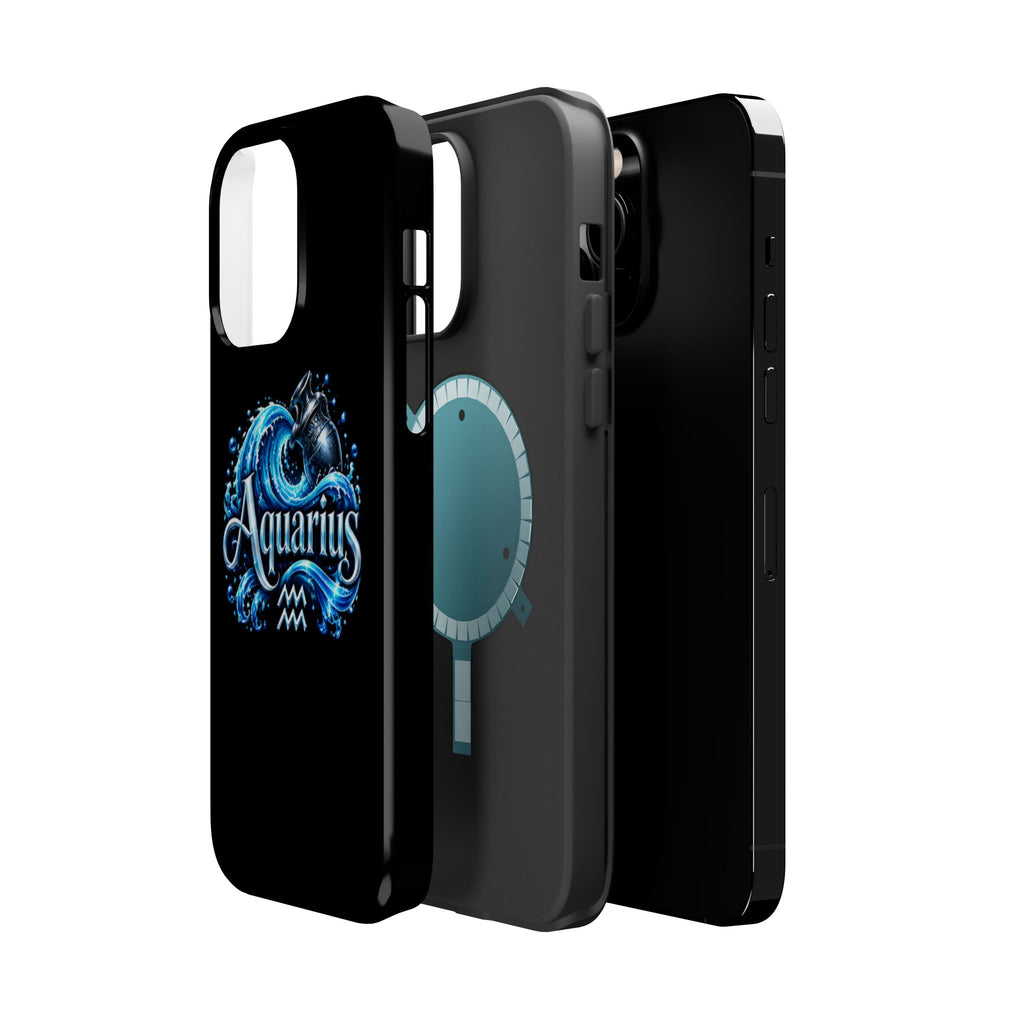 Aquarius Zodiac Magnetic Impact-Resistant Phone Case