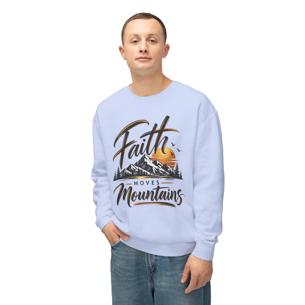 Faith Moves Mountains Crewneck Sweatshirt