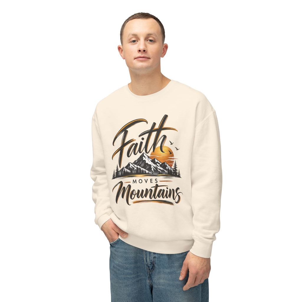 Faith Moves Mountains Crewneck Sweatshirt