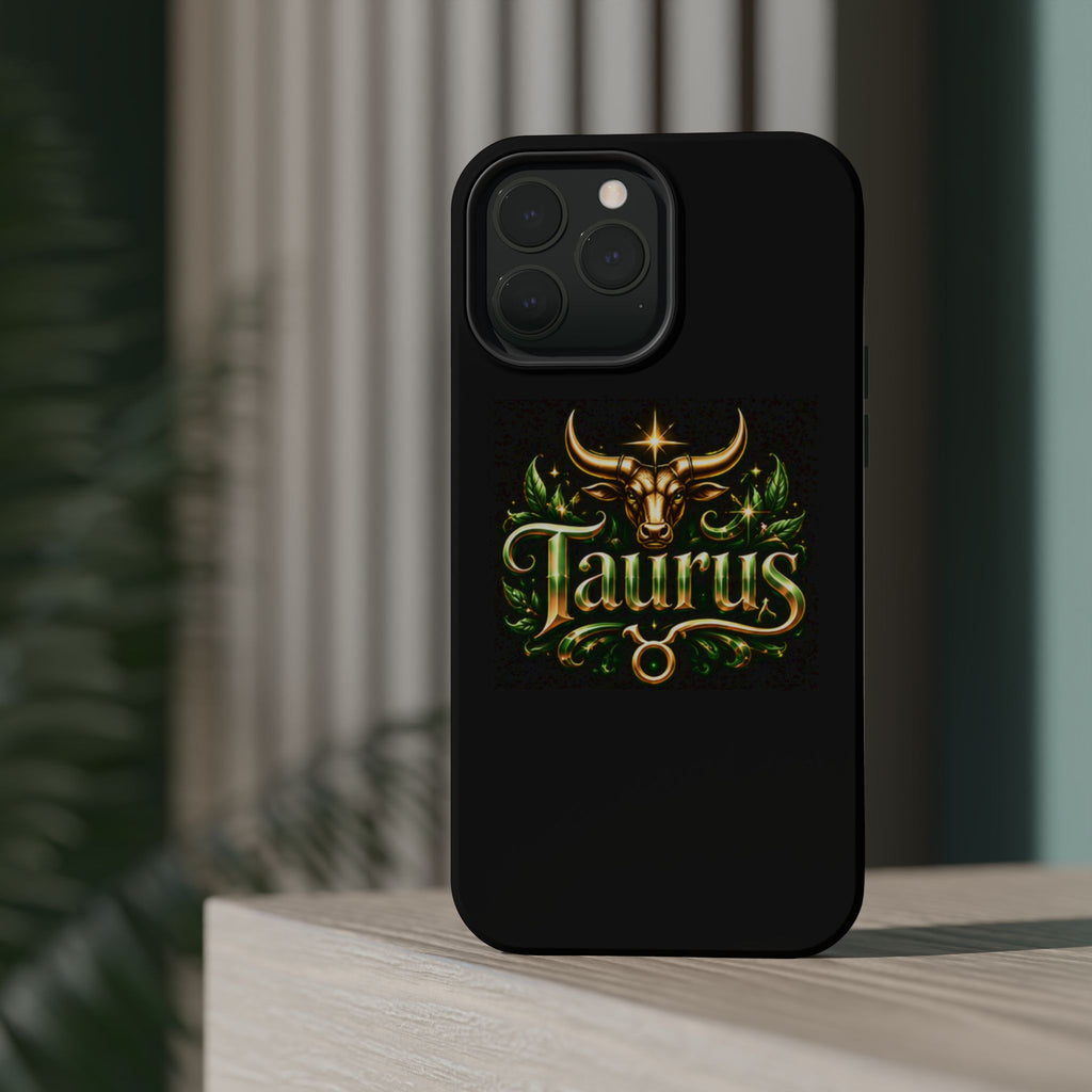 Taurus Zodiac Magnetic Phone Case — Impact‑Resistant Astrological Design