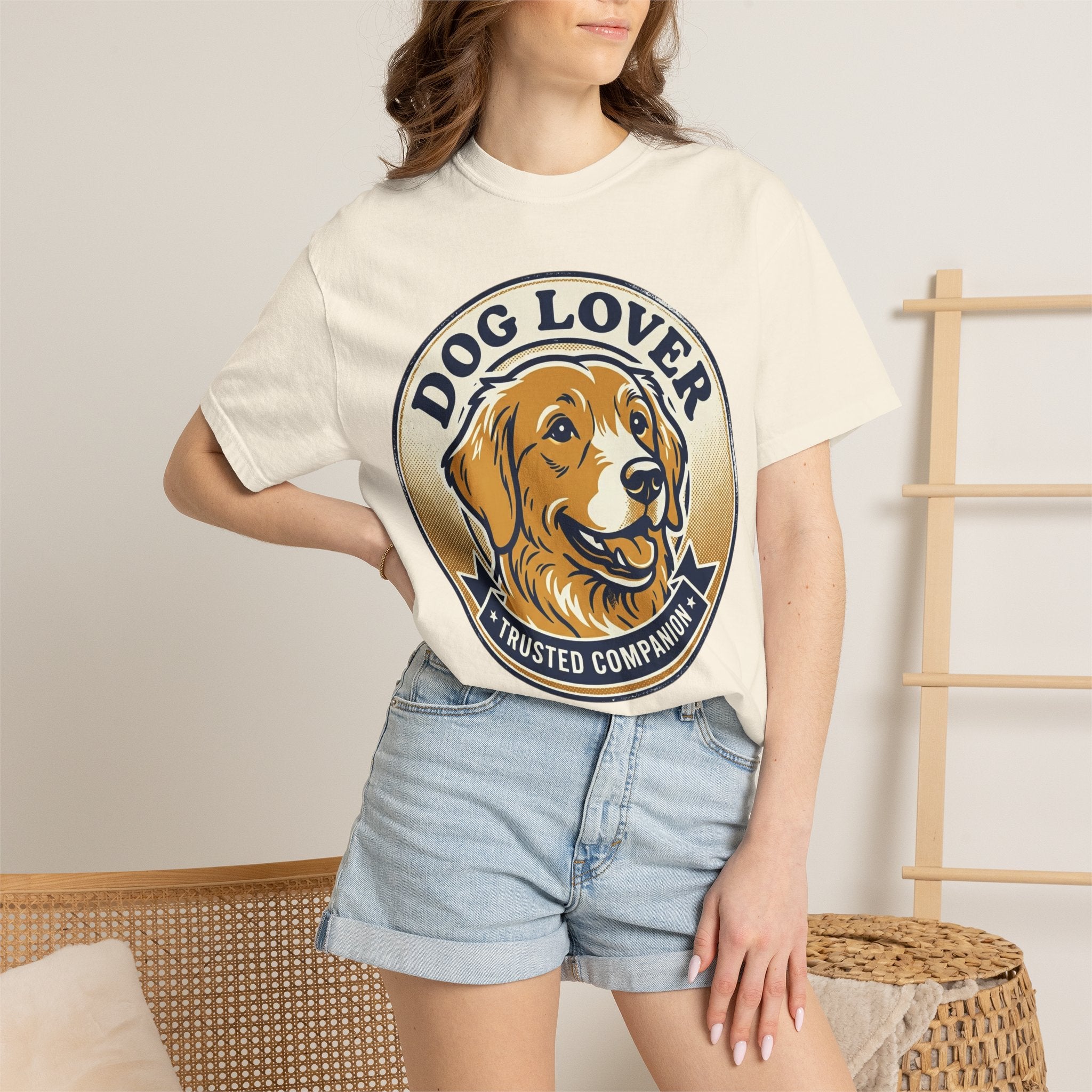 Dog Lover T-Shirt — "Trusted Companion" Graphic Tee